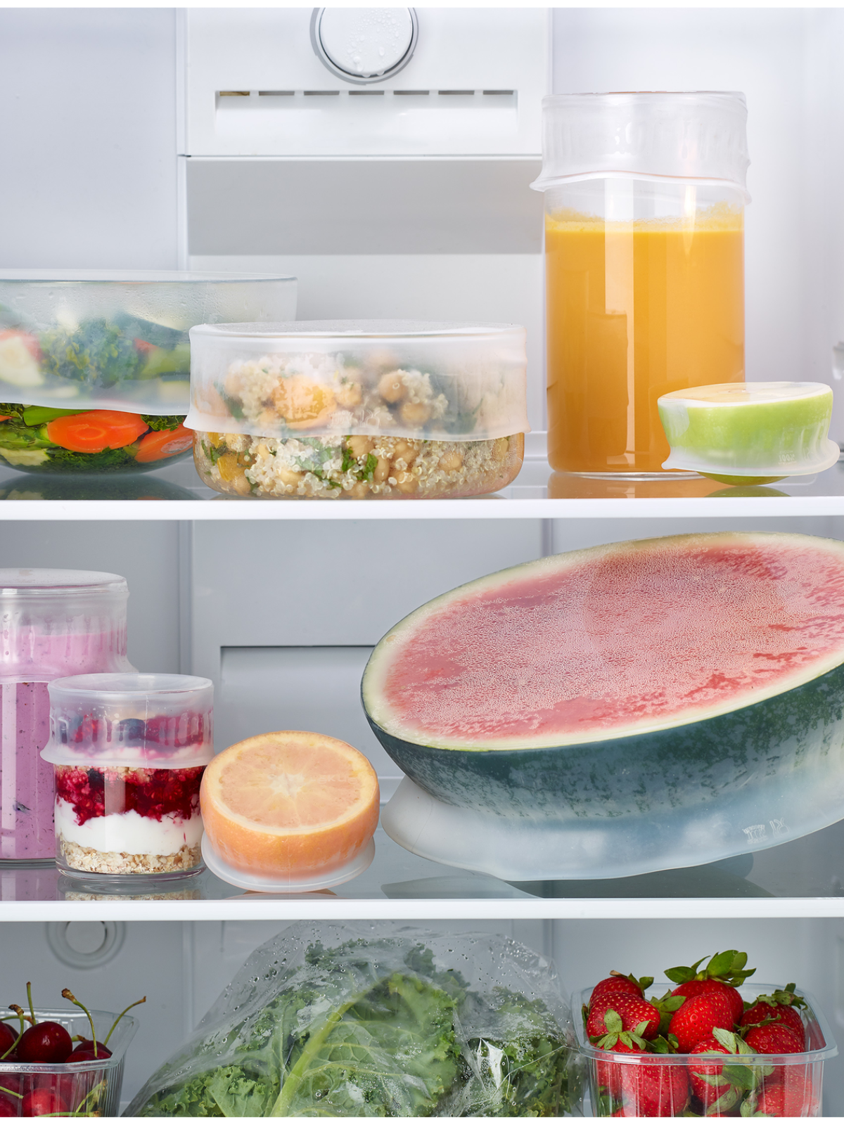 Lekue Reusable Flexible Lid - Set of 3