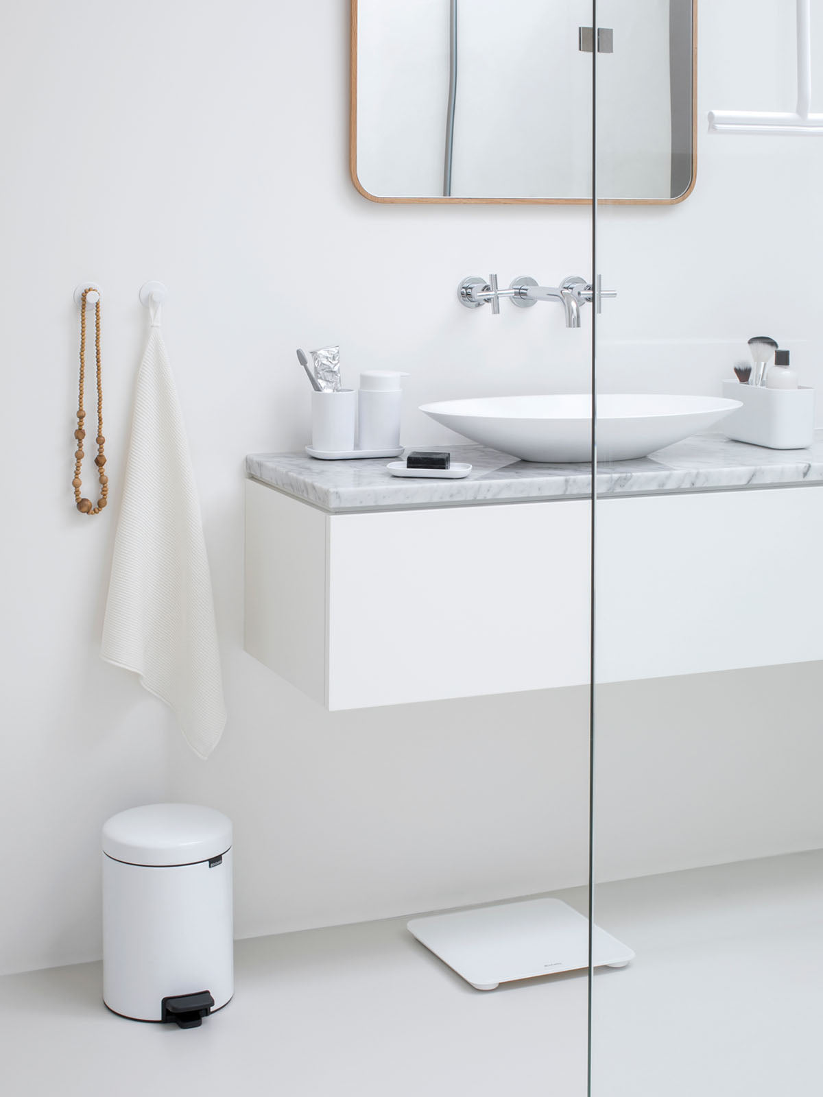Brabantia ReNew Digital Bathroom Scale - White