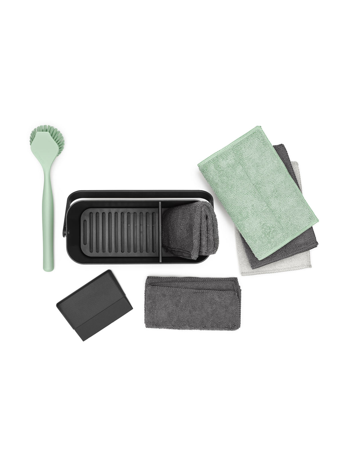 Brabantia SinkSide Cleaning Set - Dark Grey