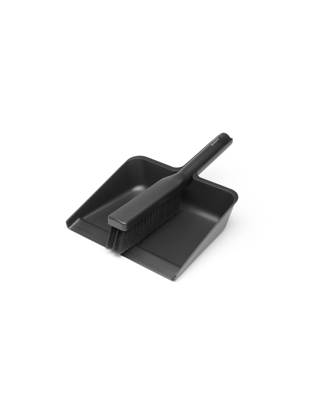 Brabantia SinkSide Dustpan & Brush Set - Dark Grey
