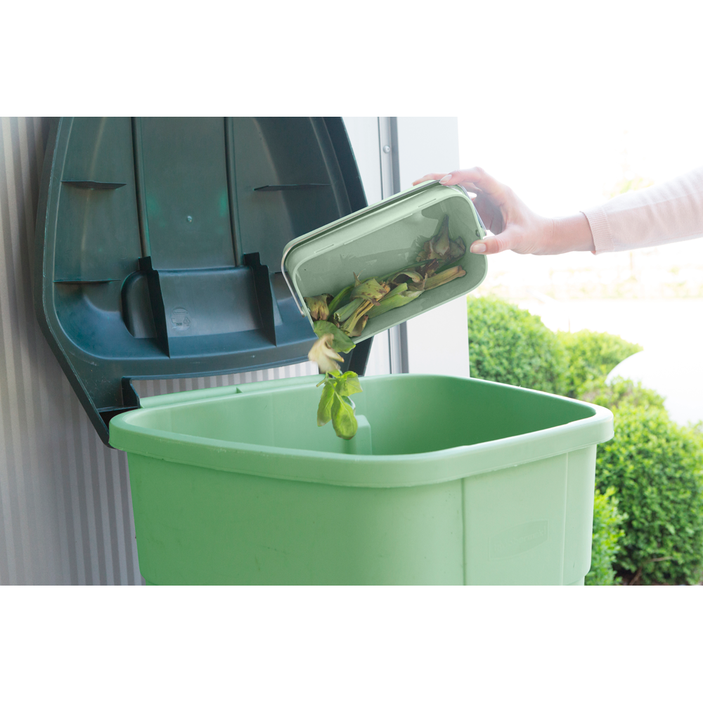 Food Waste Caddy 1.8L - Jade Green