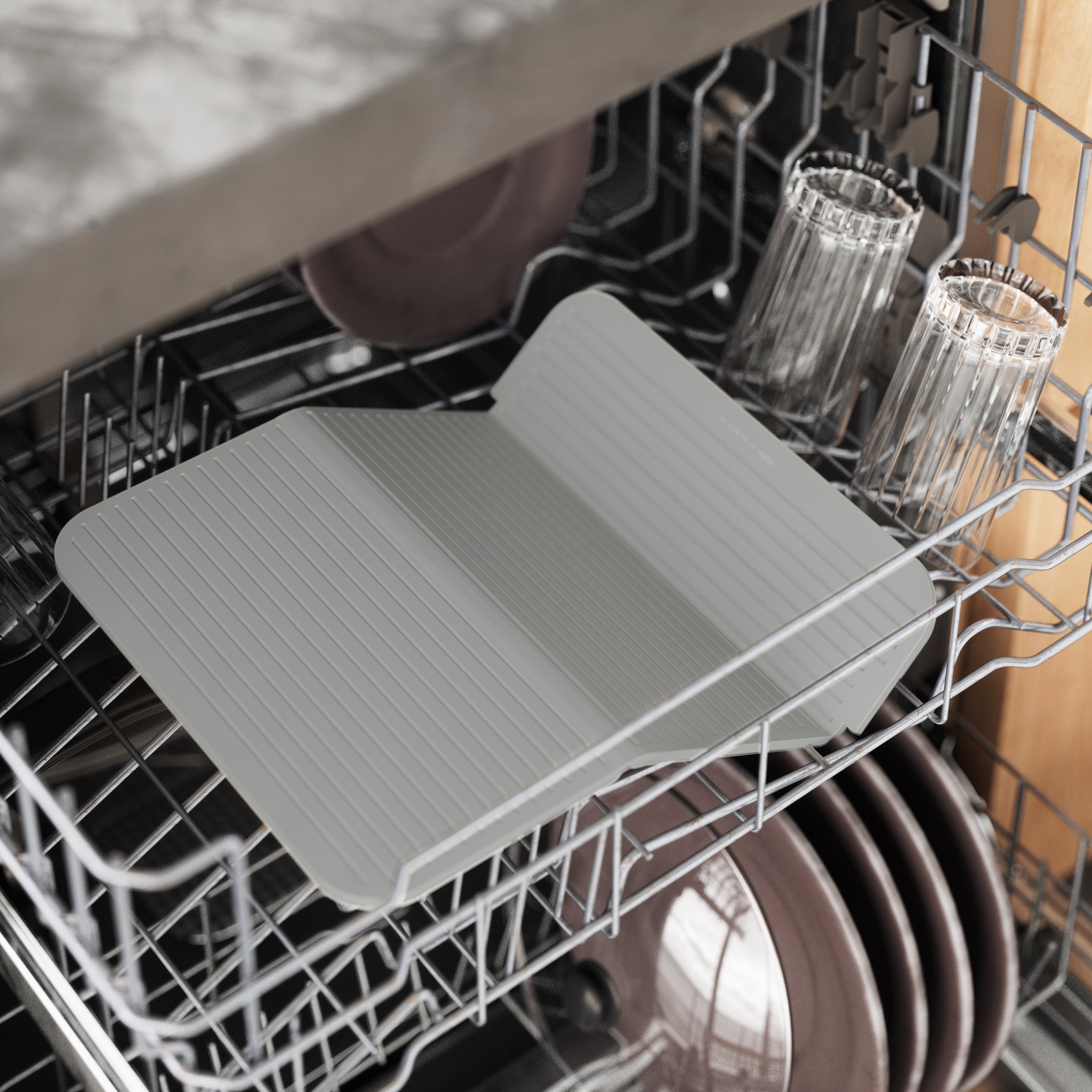  Sling Folding Dishrack - White Dish Rack UMBRA