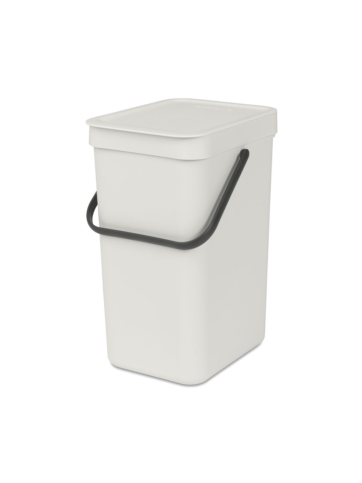Brabantia Sort & Go Waste Bin - 12L Light Grey