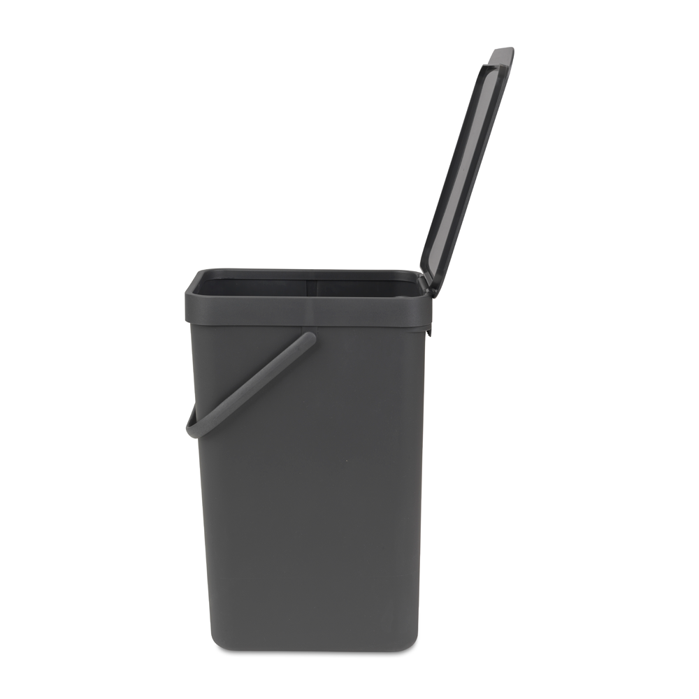 Brabantia Sort & Go Waste Bin - 16L Grey