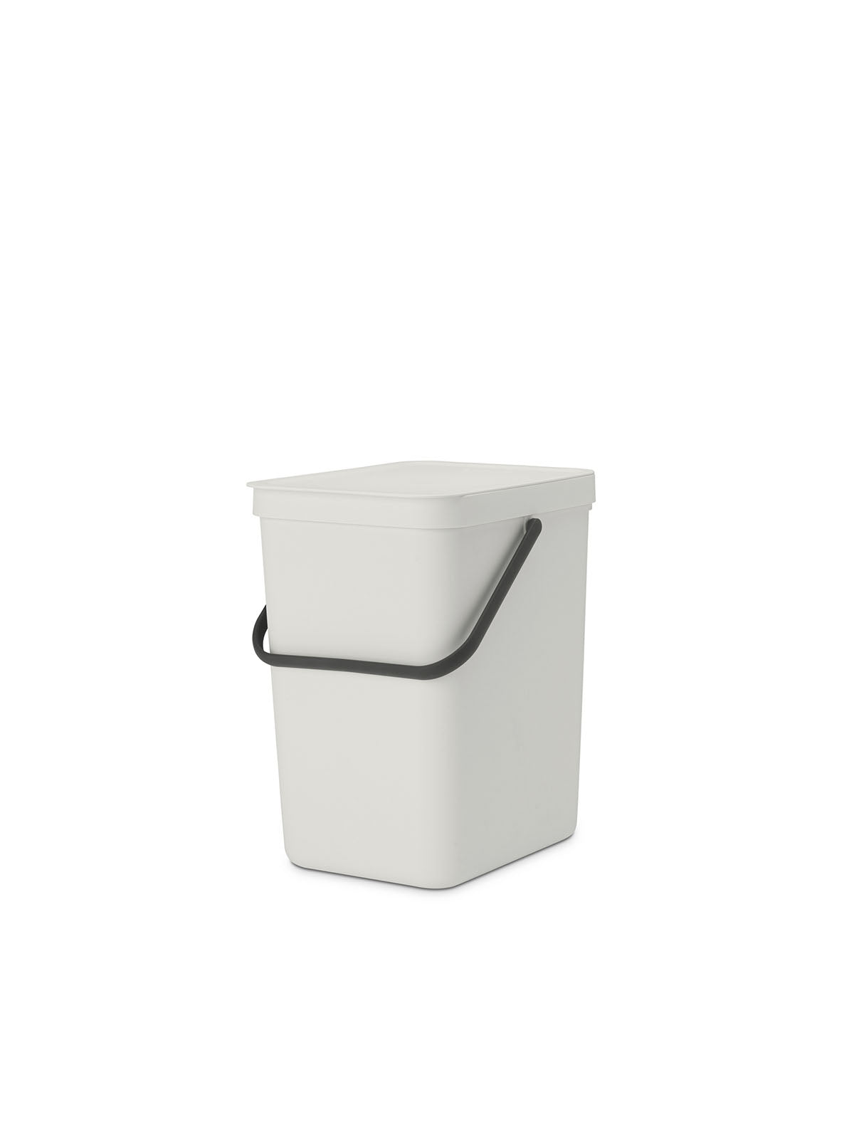 Brabantia Sort & Go Waste Bin - 25L Light Grey