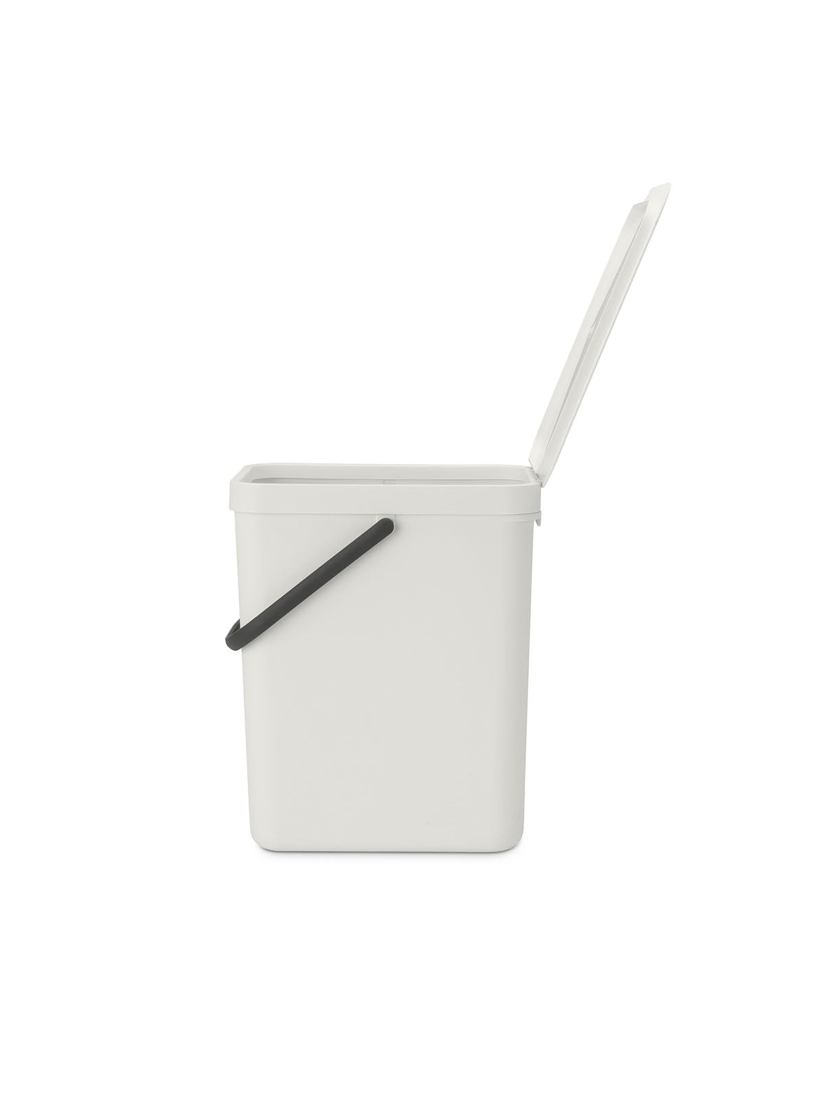 Brabantia Sort & Go Waste Bin - 25L Light Grey