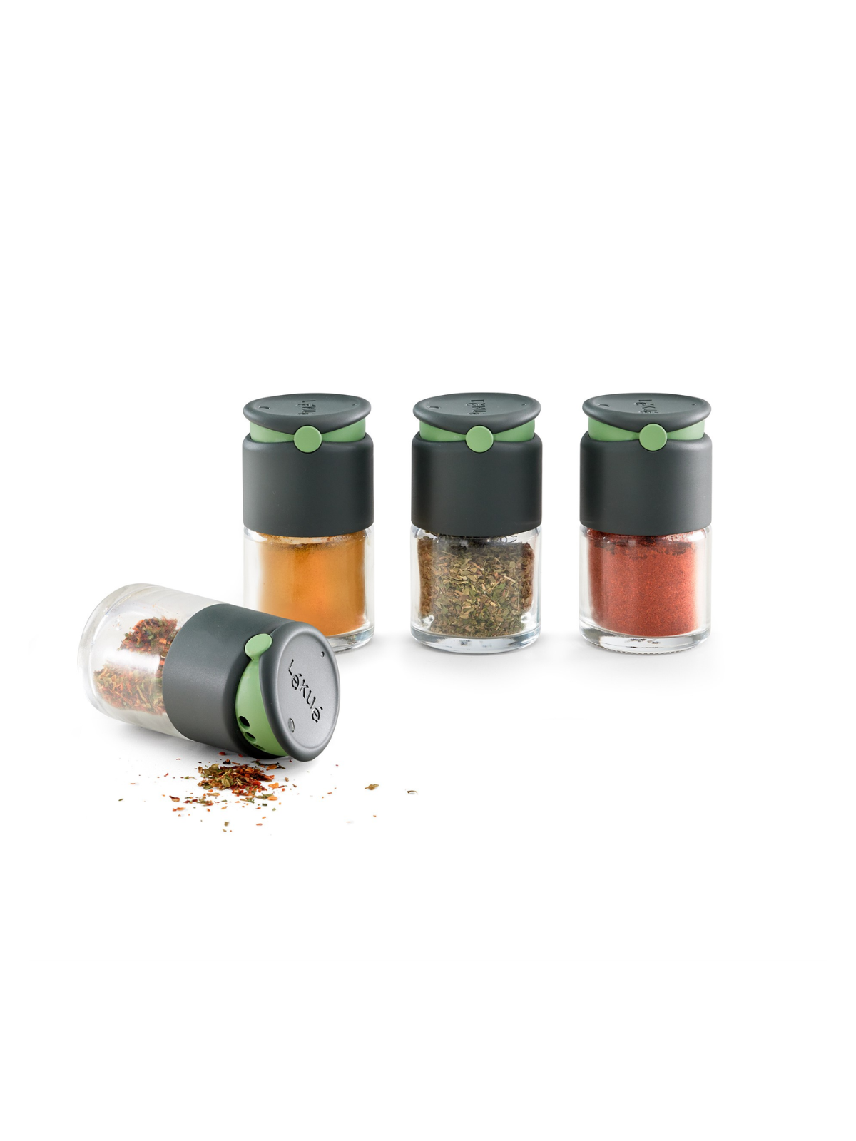Lekue Spice Shaker Set - Grey