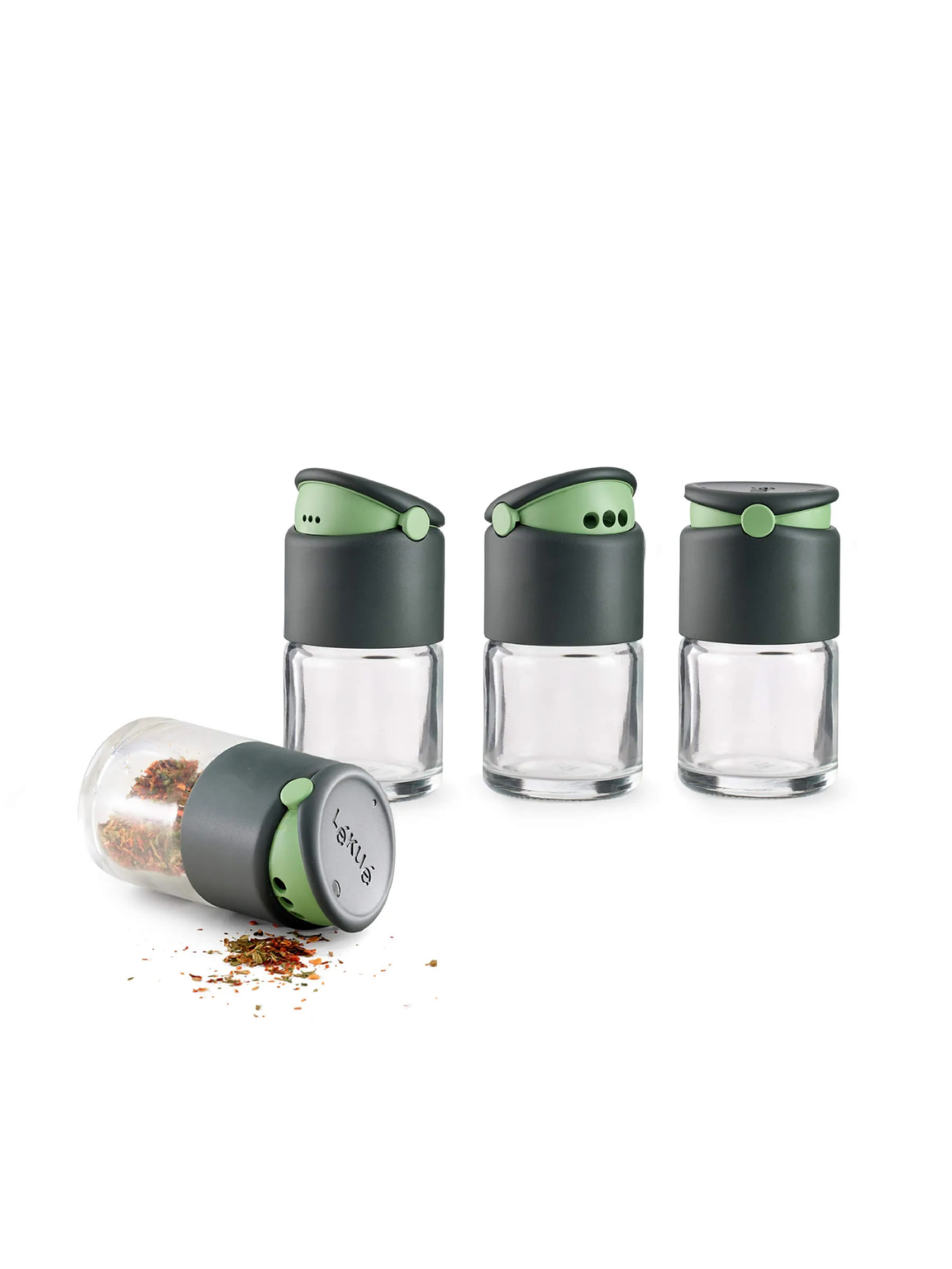 Lekue Spice Shaker Set - Grey