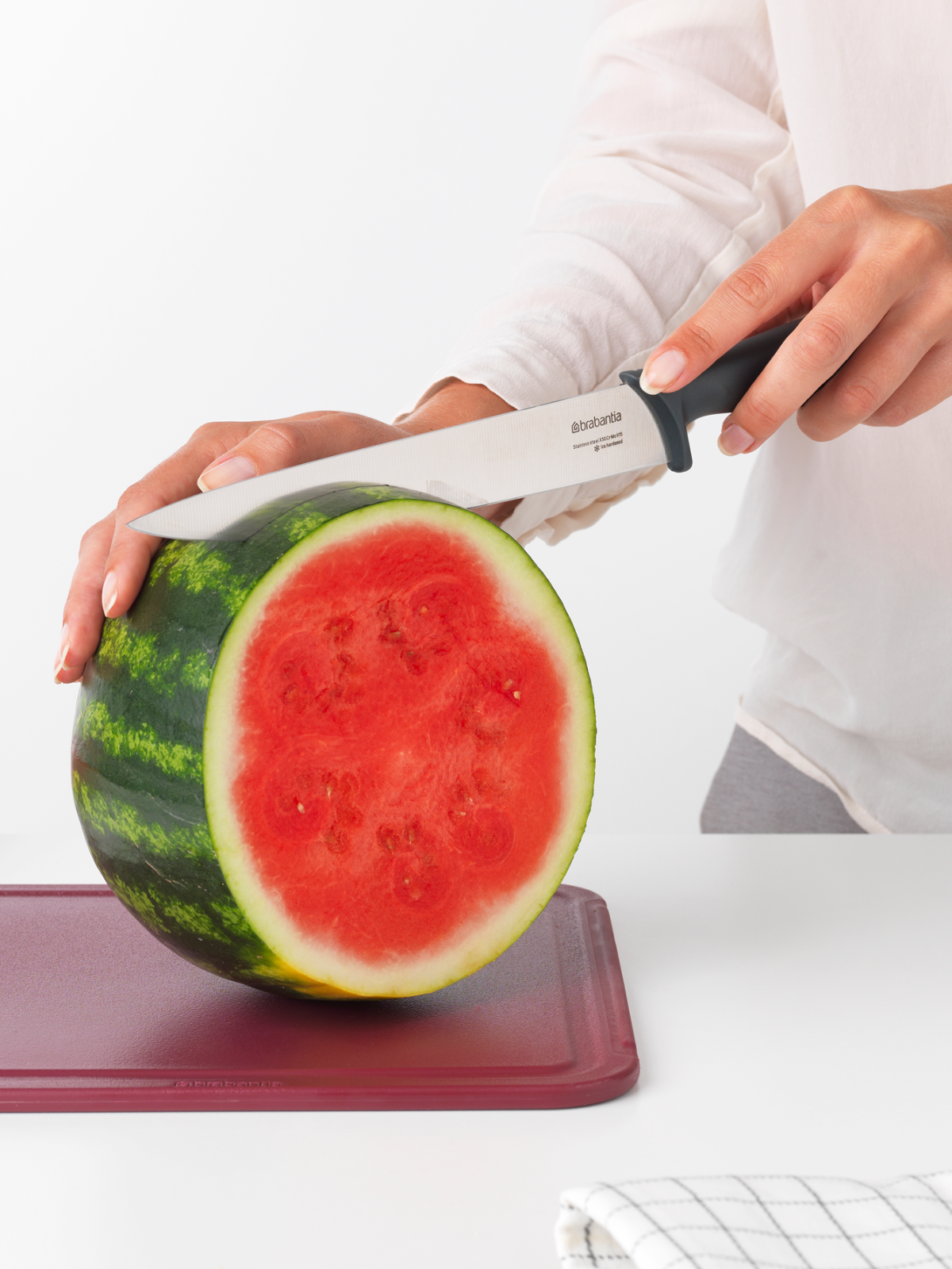 Brabantia Tasty+ Carving Knife - Black