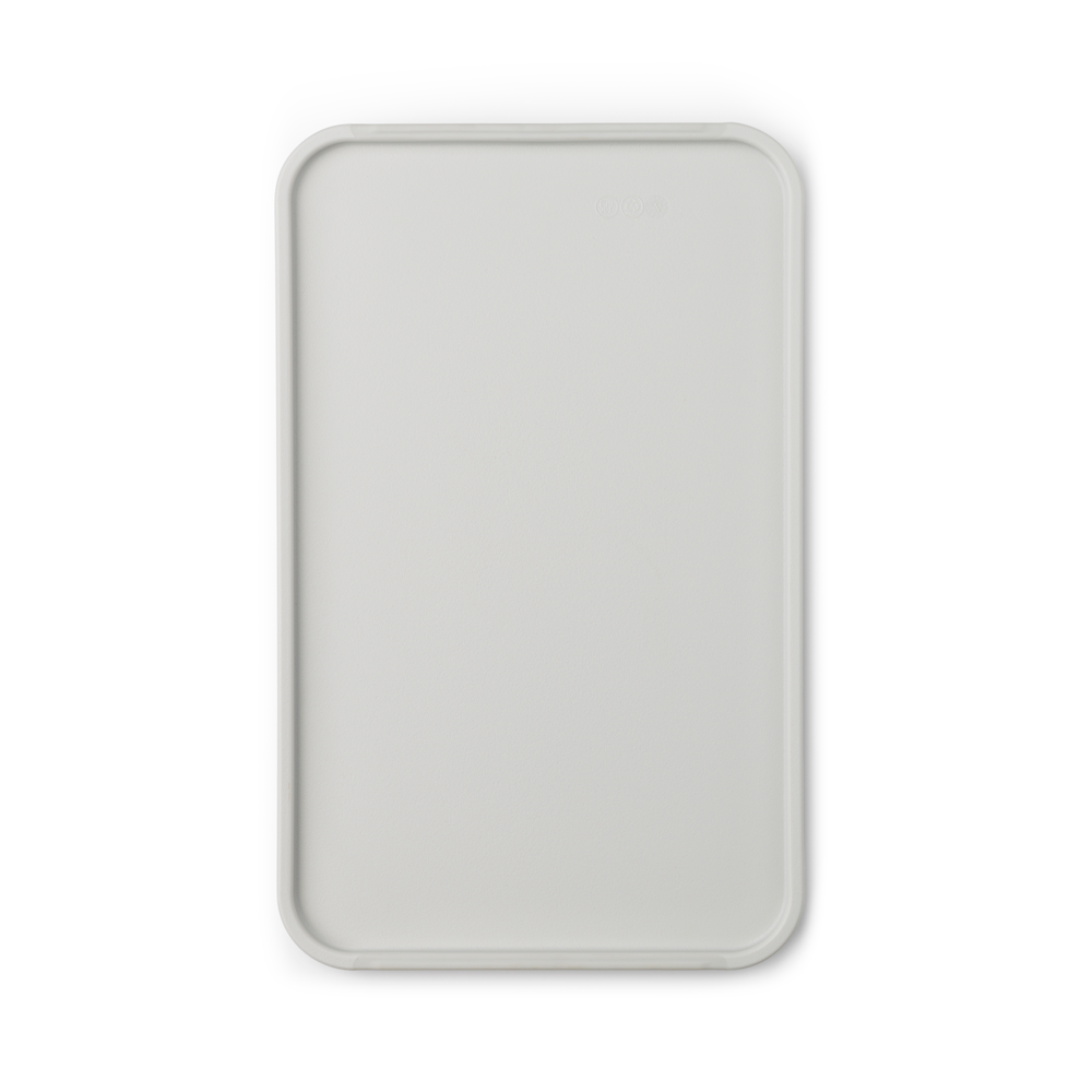 Tasty+ Chopping Board w Serving Tray Large - Light Grey