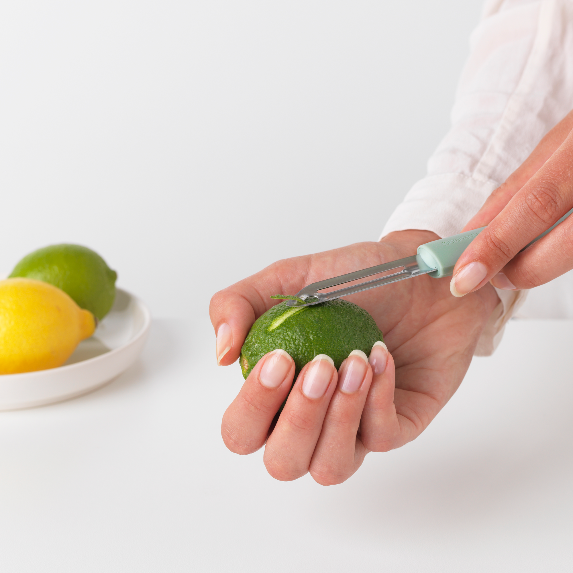 Brabantia Tasty+ Food Peeler - Jade Green
