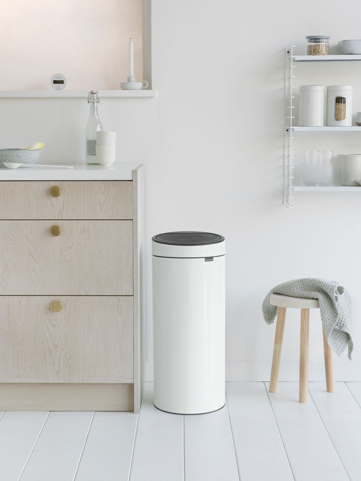 Brabantia New Touch Bin - 30L White