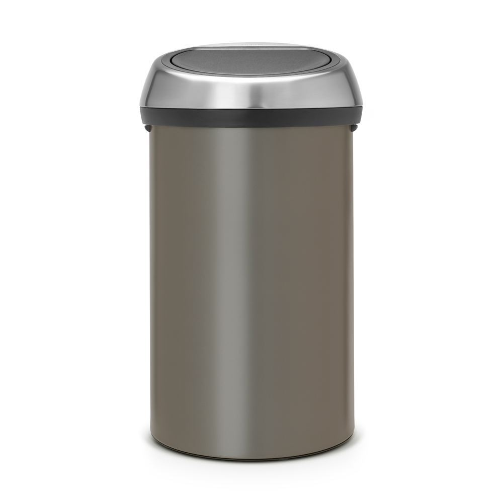Brabantia Touch Bin - 60L Platinum