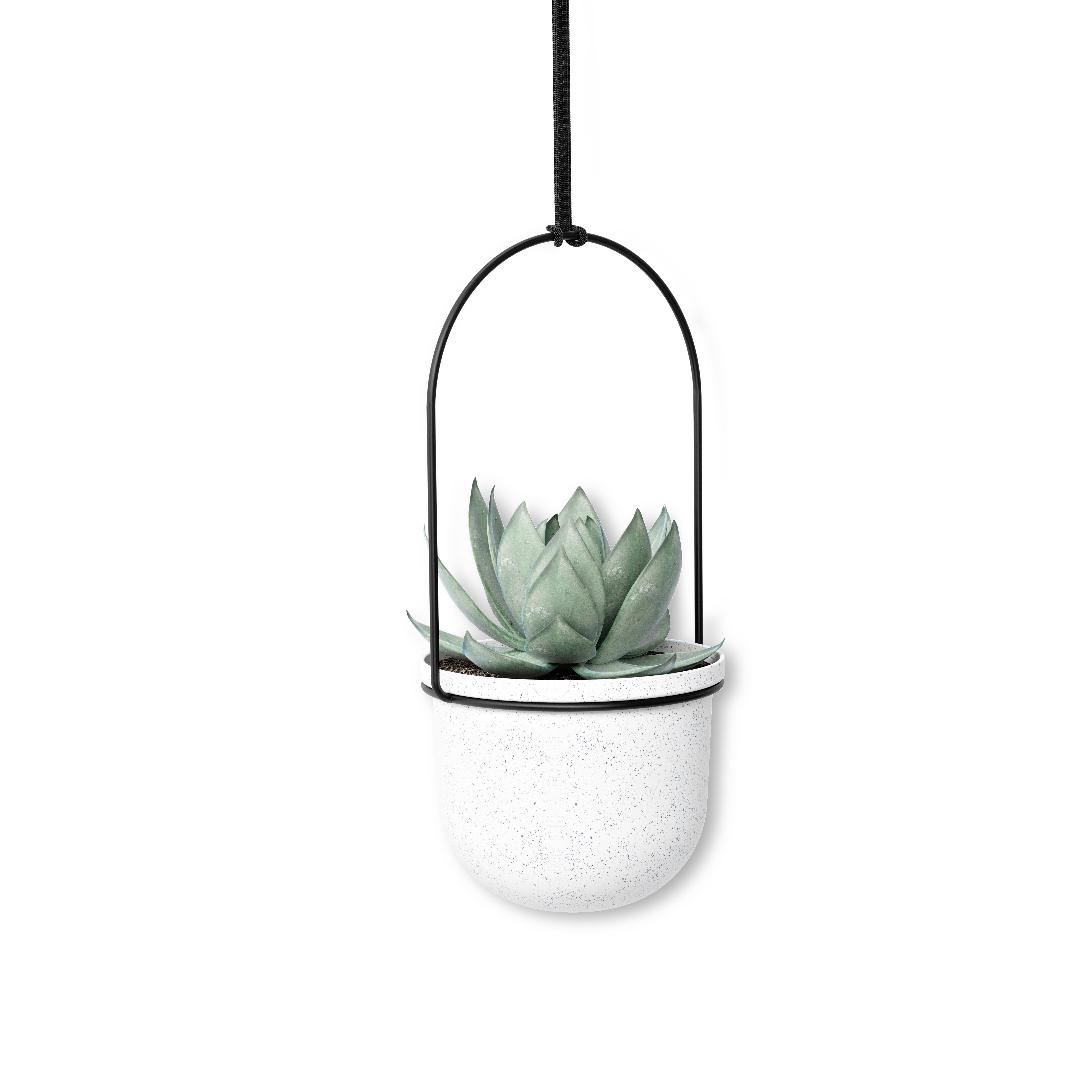  Triflora Hanging Planter Set of 5 - White Organiser UMBRA