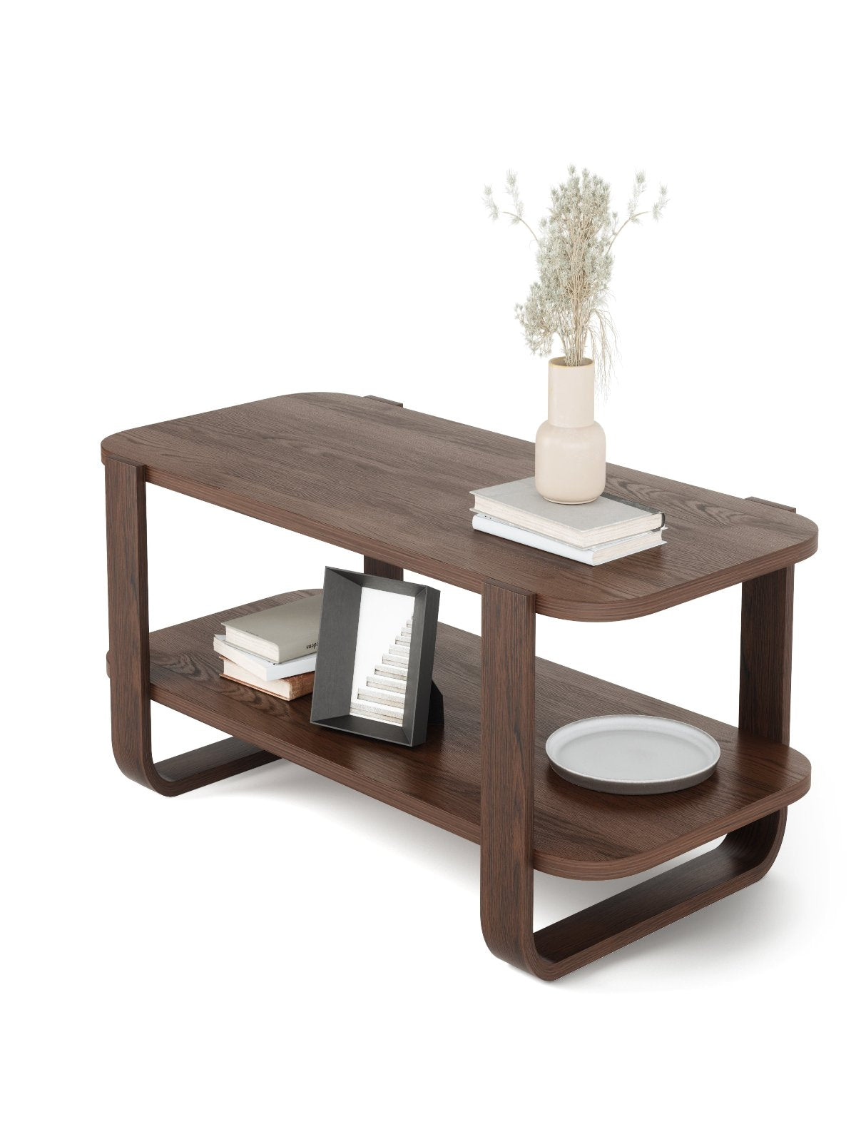 UMBRA Bellwood Coffee Table - Aged Walnut