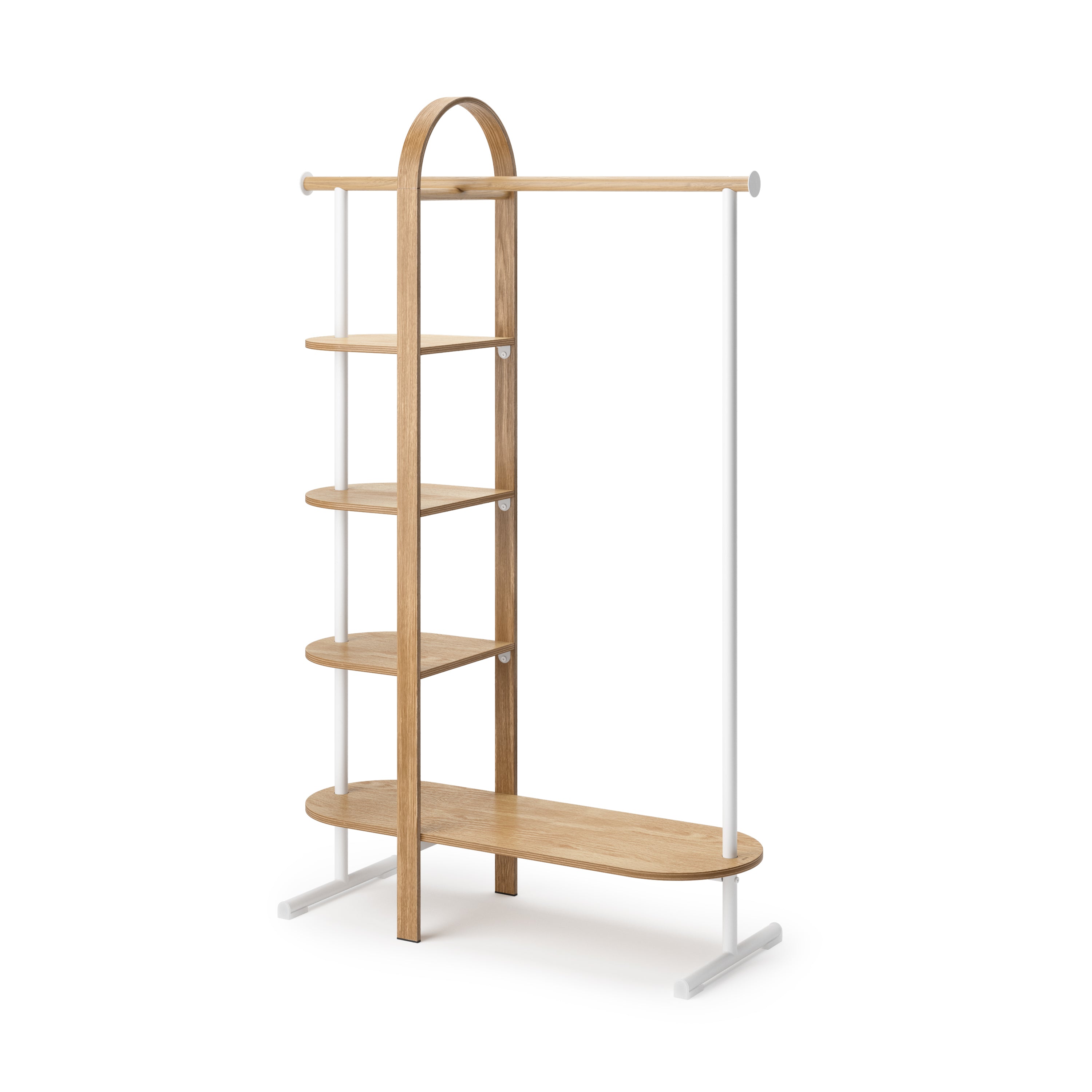 UMBRA Bellwood Garment Rack - White/Natural