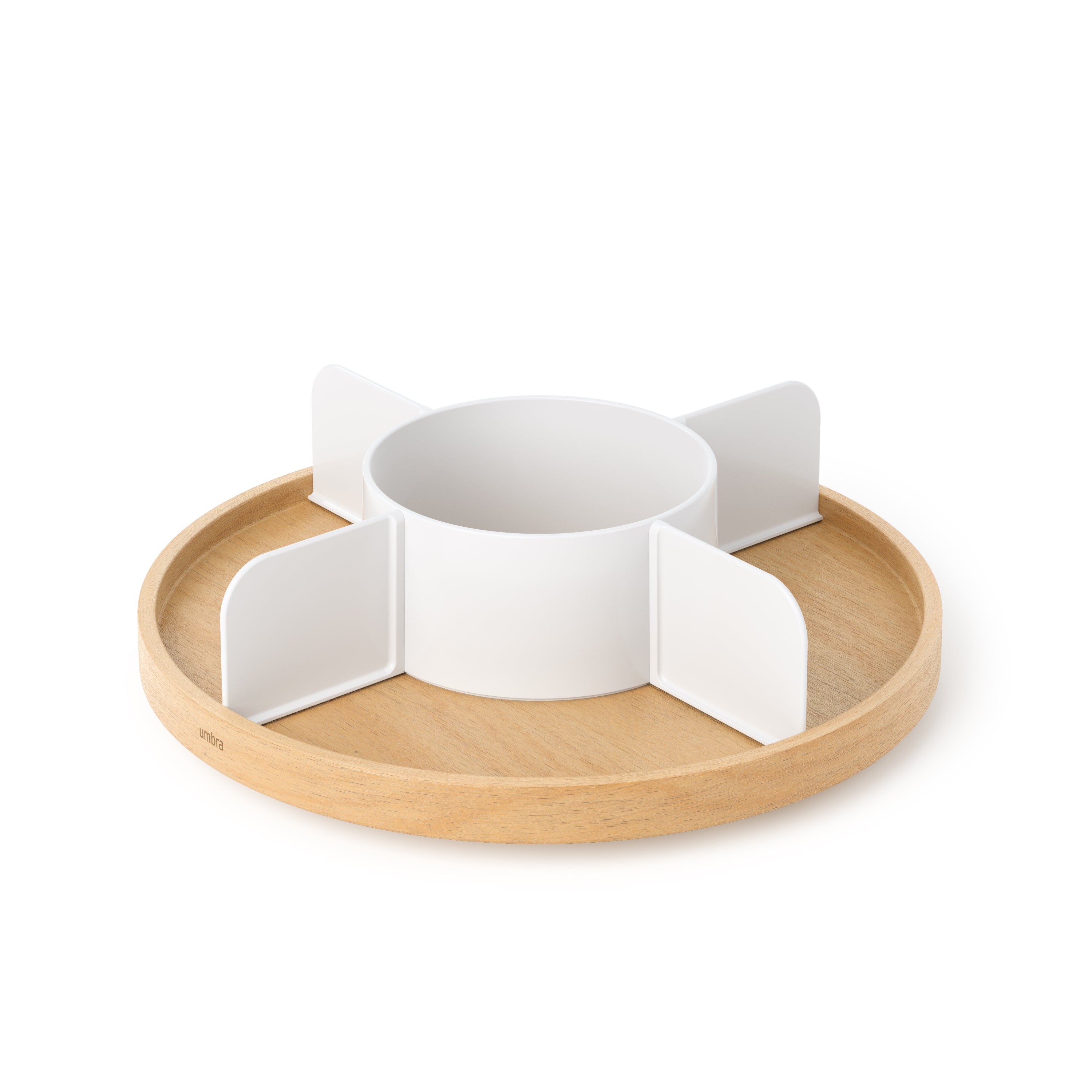 UMBRA Bellwood Lazy Susan - White/Natural