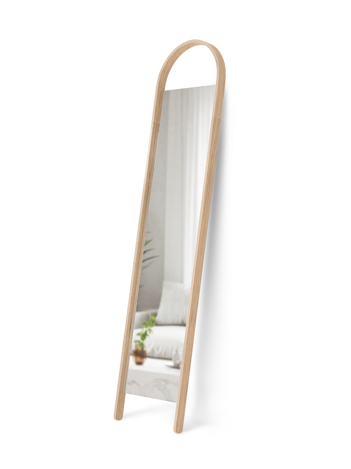 UMBRA Bellwood Leaning Mirror - Natural