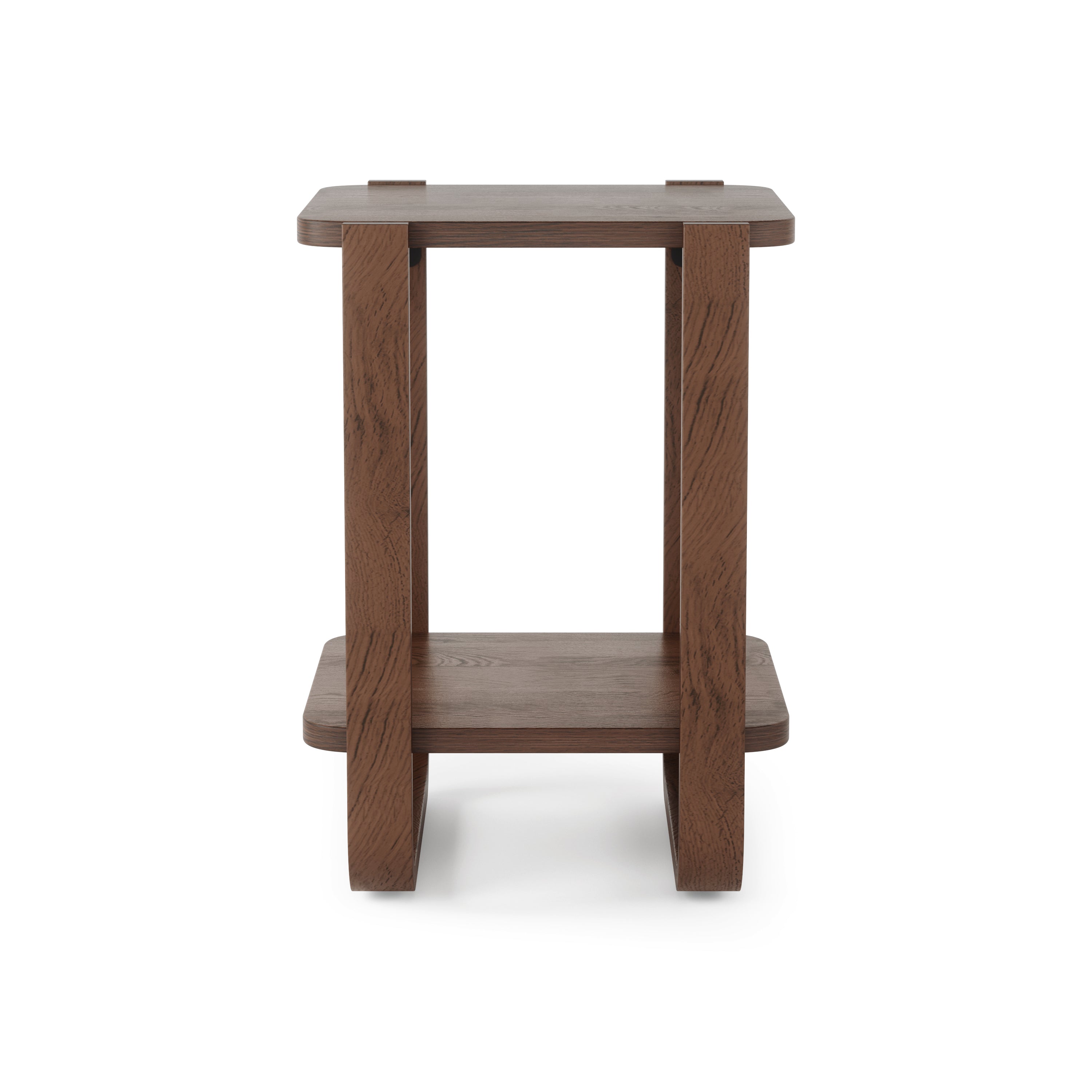 UMBRA Bellwood Side Table - Aged Walnut