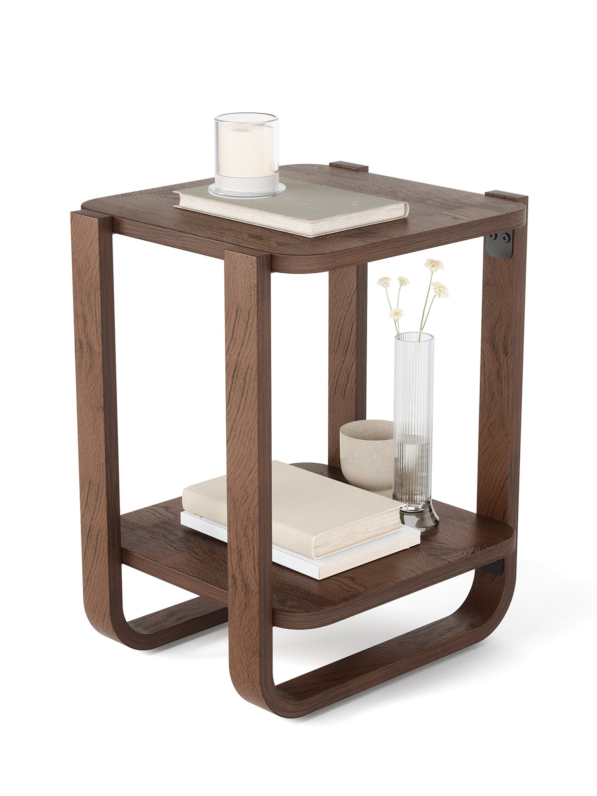 UMBRA Bellwood Side Table - Aged Walnut