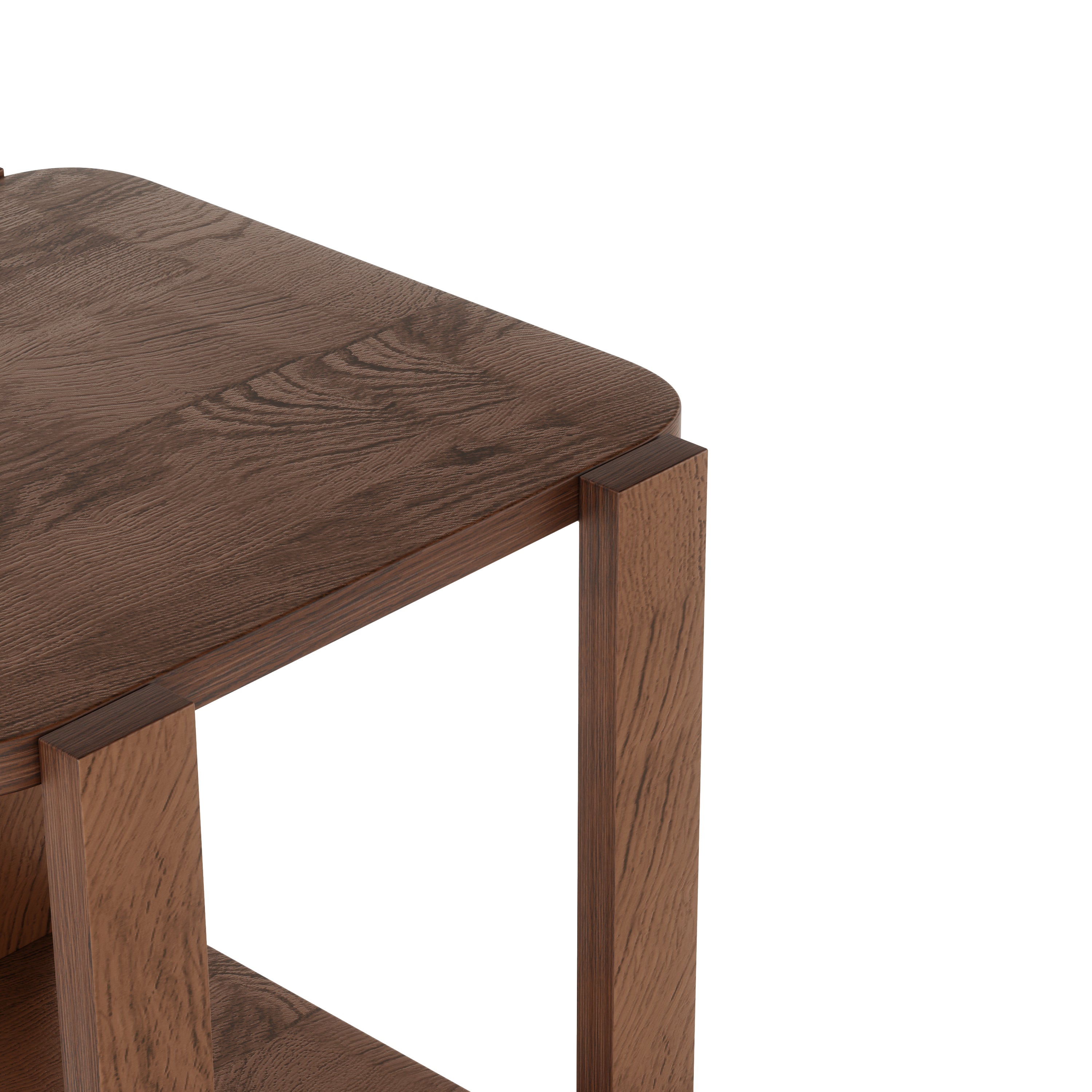 UMBRA Bellwood Side Table - Aged Walnut