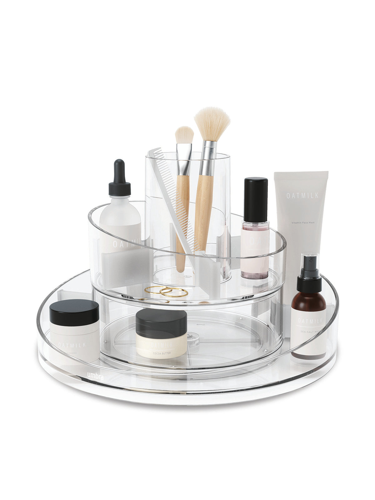 UMBRA Cascada Cosmetic Organiser - Clear