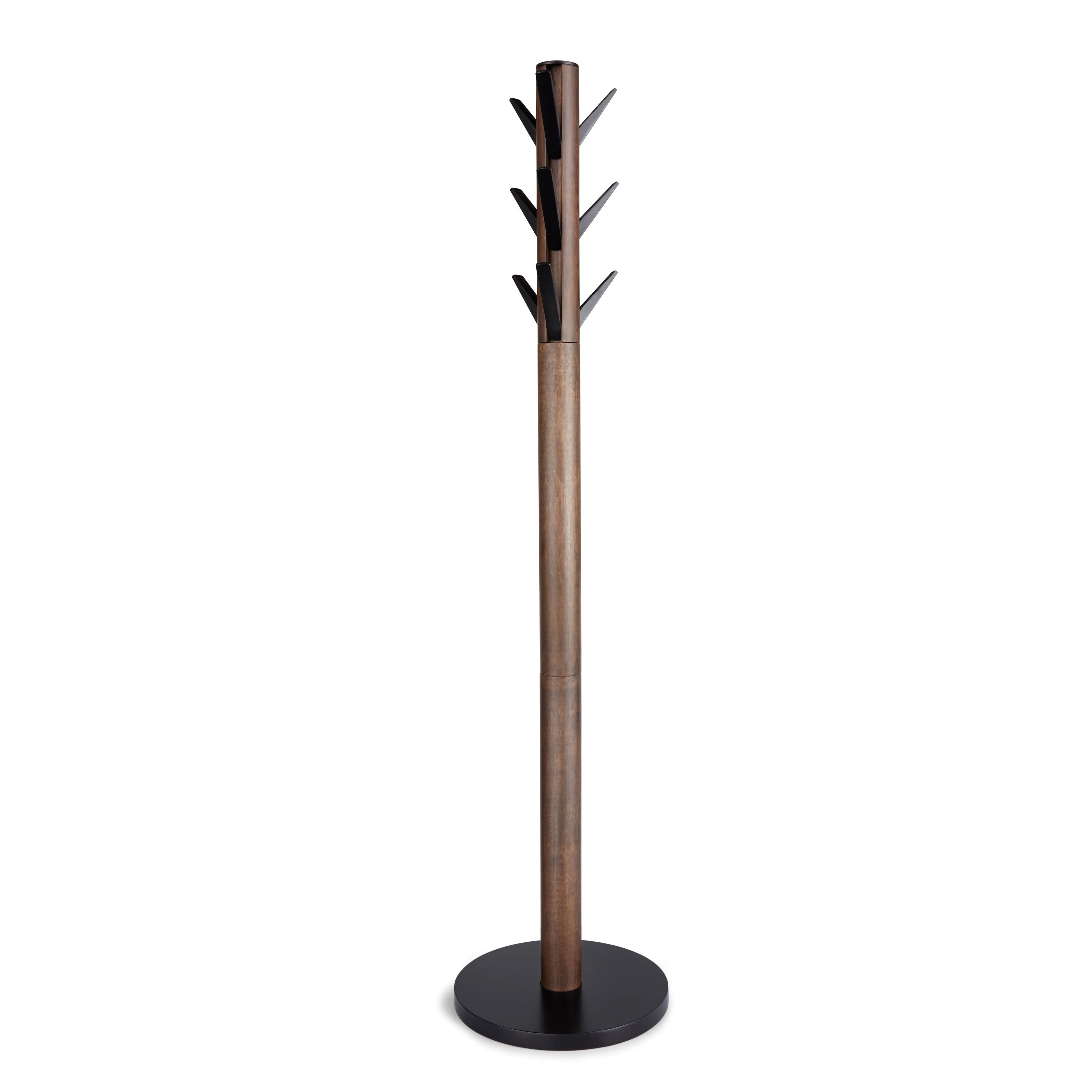 UMBRA Flapper Coat Rack - Black/Walnut