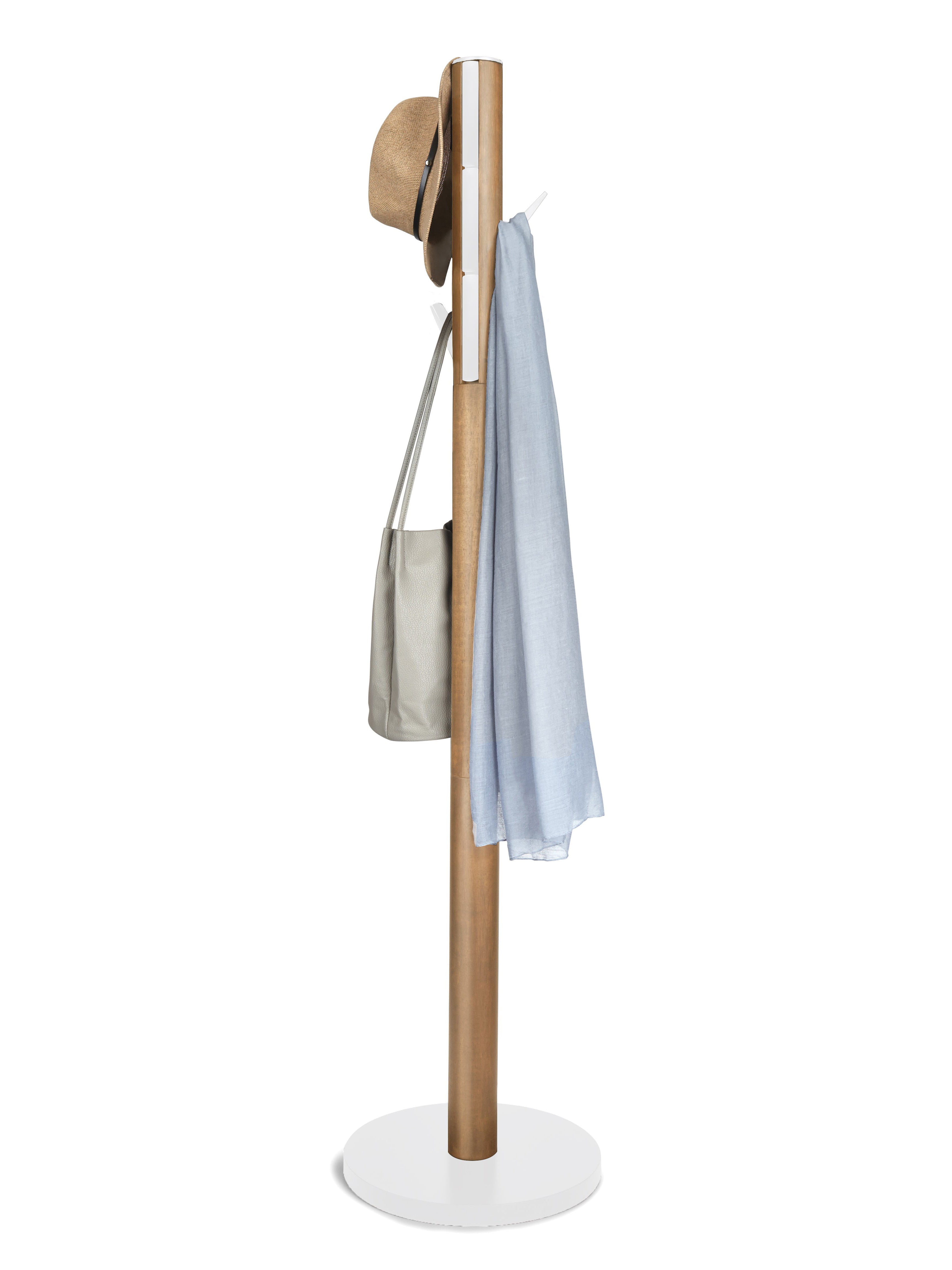 UMBRA Flapper Coat Rack - White/Natural