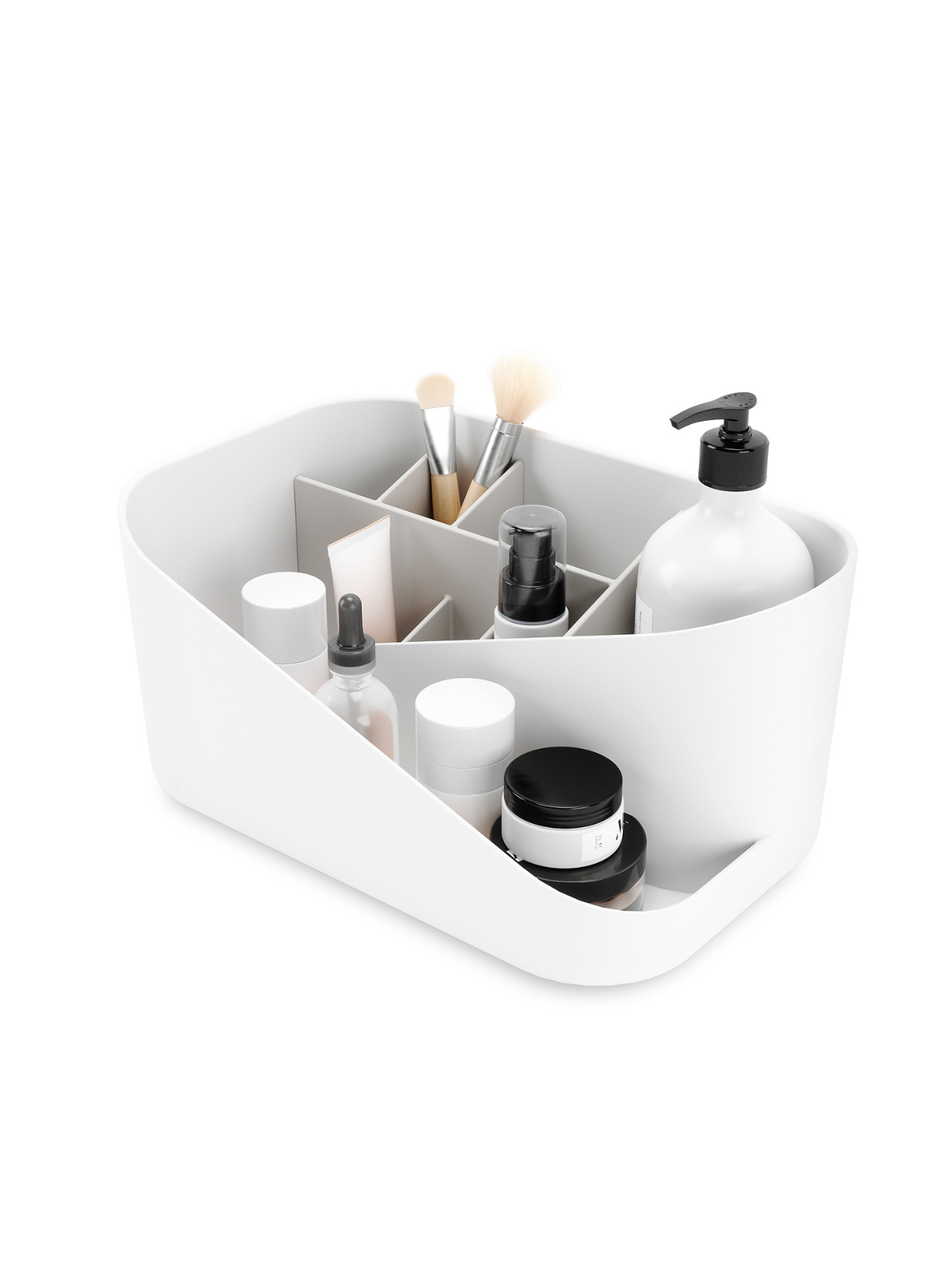 UMBRA Glam Cosmetic Organiser - White/Grey