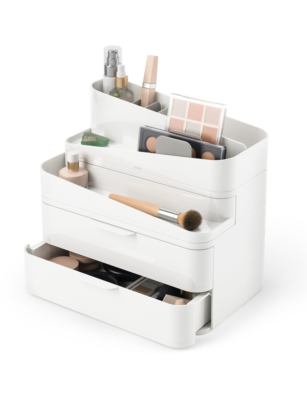 UMBRA Glam Organizer Large - White/Gray