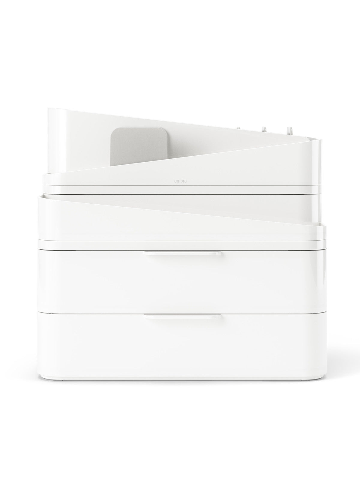 UMBRA Glam Organizer Large - White/Gray