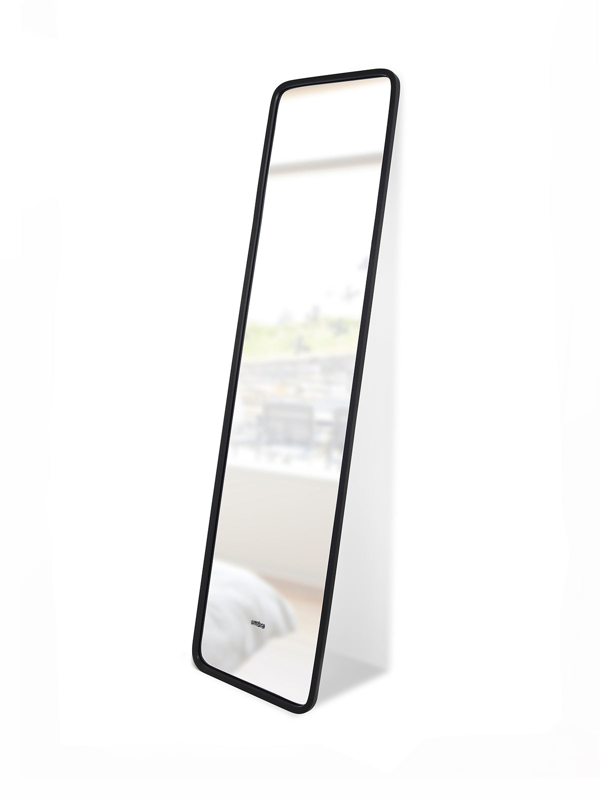 UMBRA Hub Leaning Mirror - Black