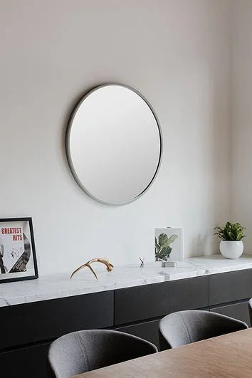 UMBRA Hub Wall Mirror - Grey