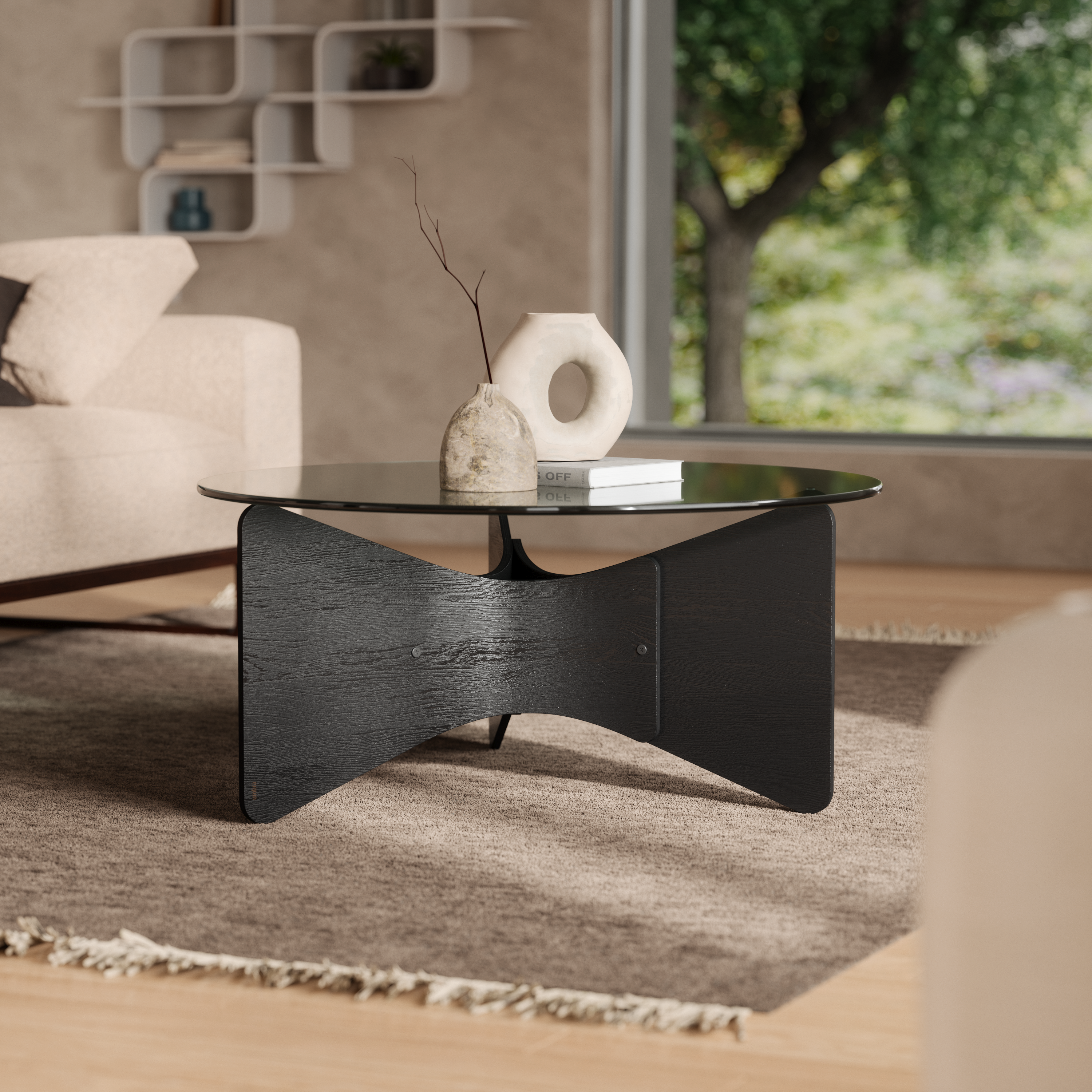 UMBRA Madera Coffee Table - Black