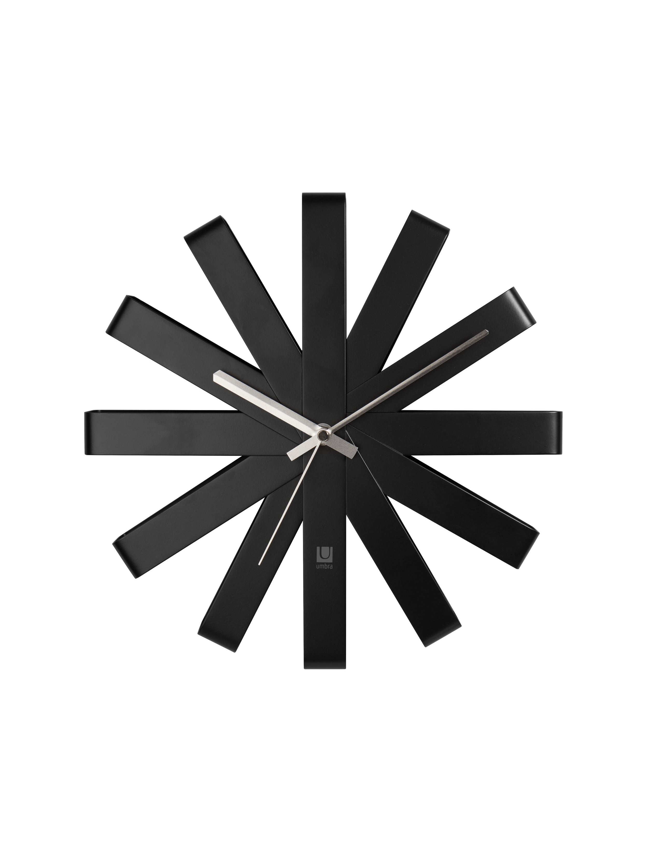 UMBRA Ribbon Wall Clock - Black