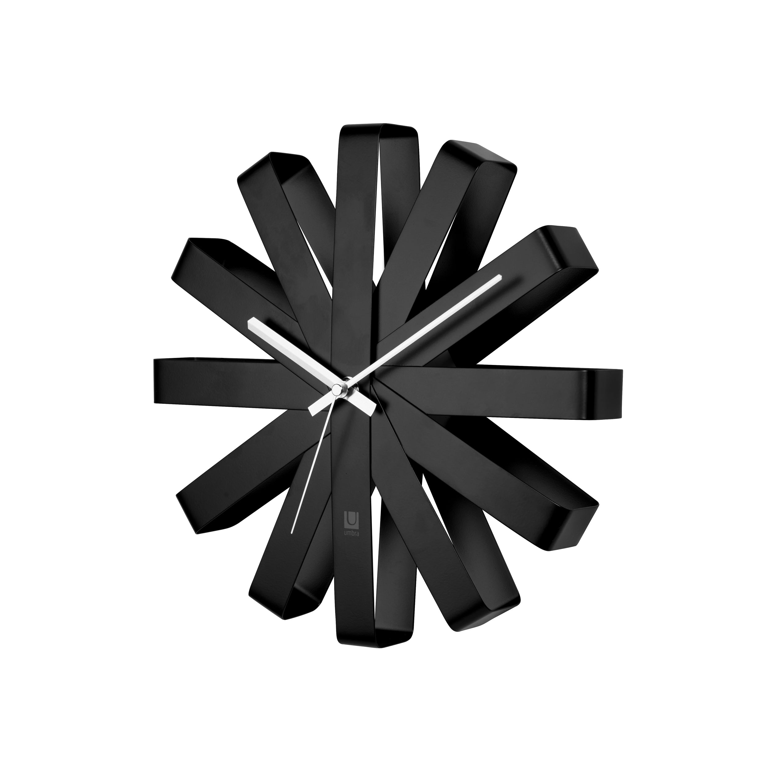 UMBRA Ribbon Wall Clock - Black