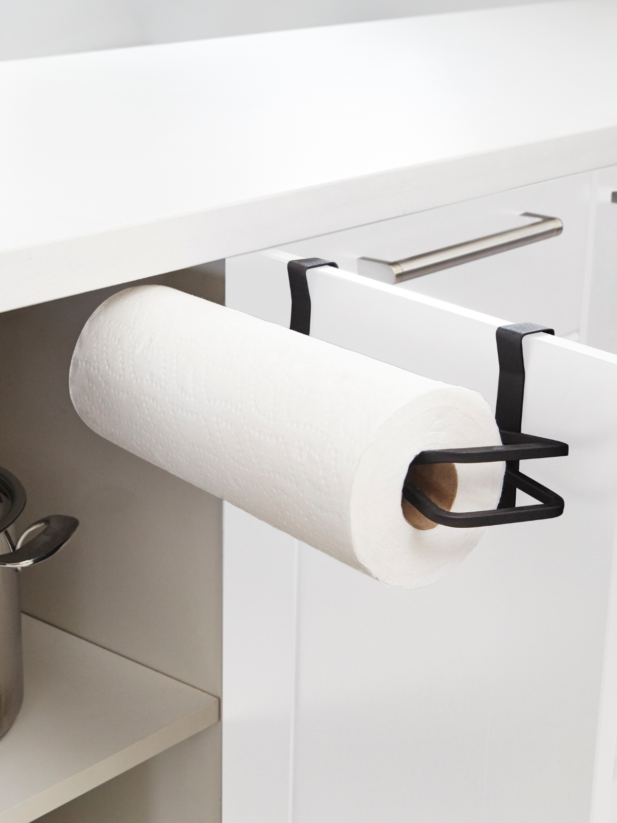 UMBRA Squire Multi-Use Paper Towel Holder - Black