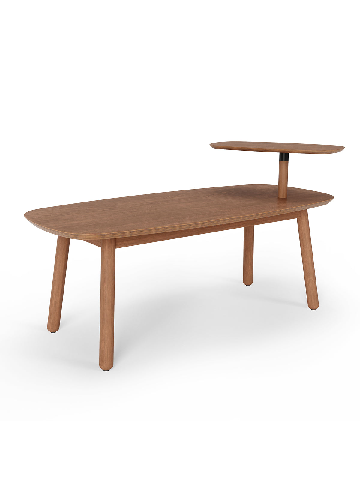 UMBRA Swivo Coffee Table - Light Walnut