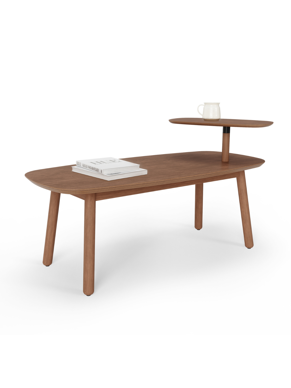 UMBRA Swivo Coffee Table - Light Walnut