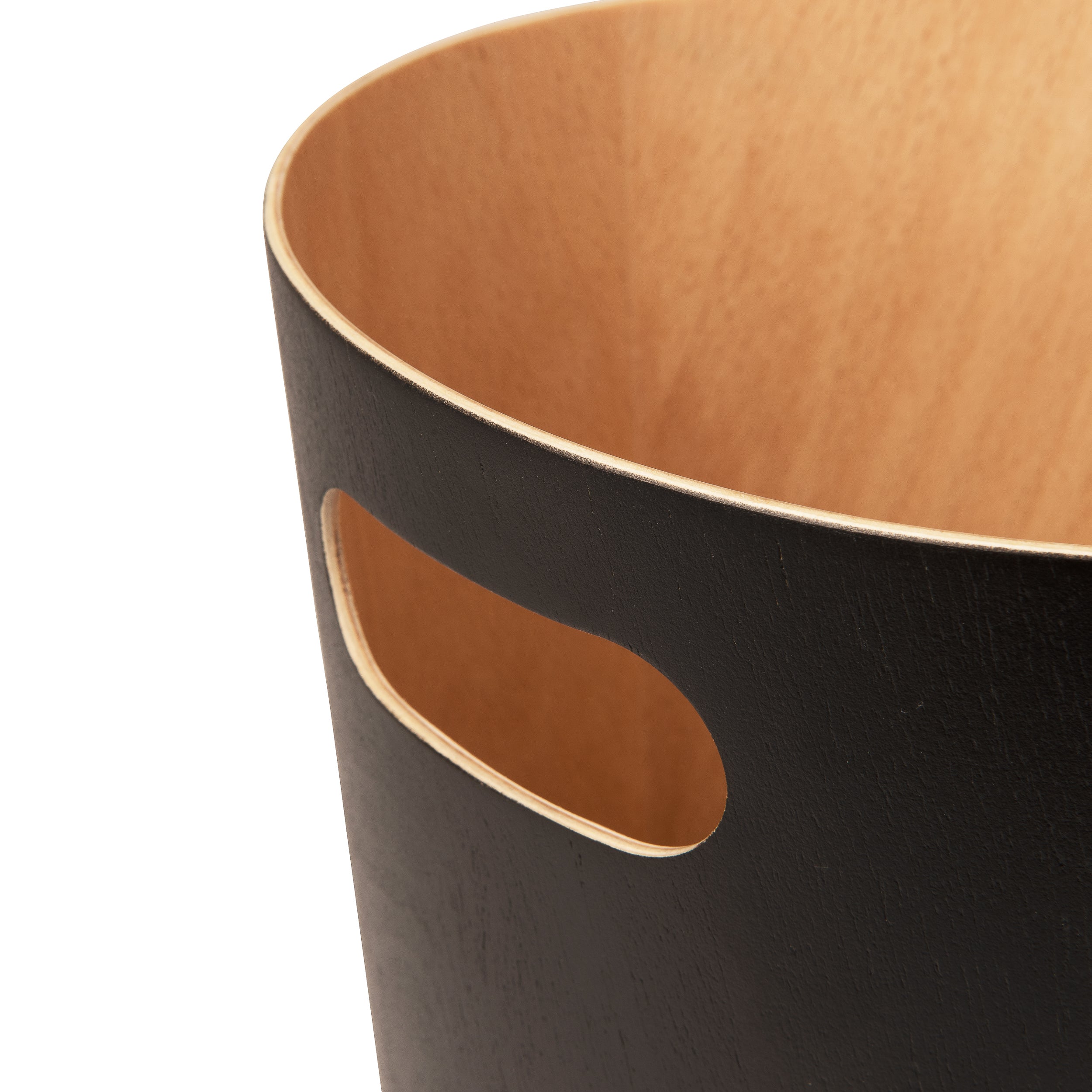 UMBRA Woodrow Trash Can - Black