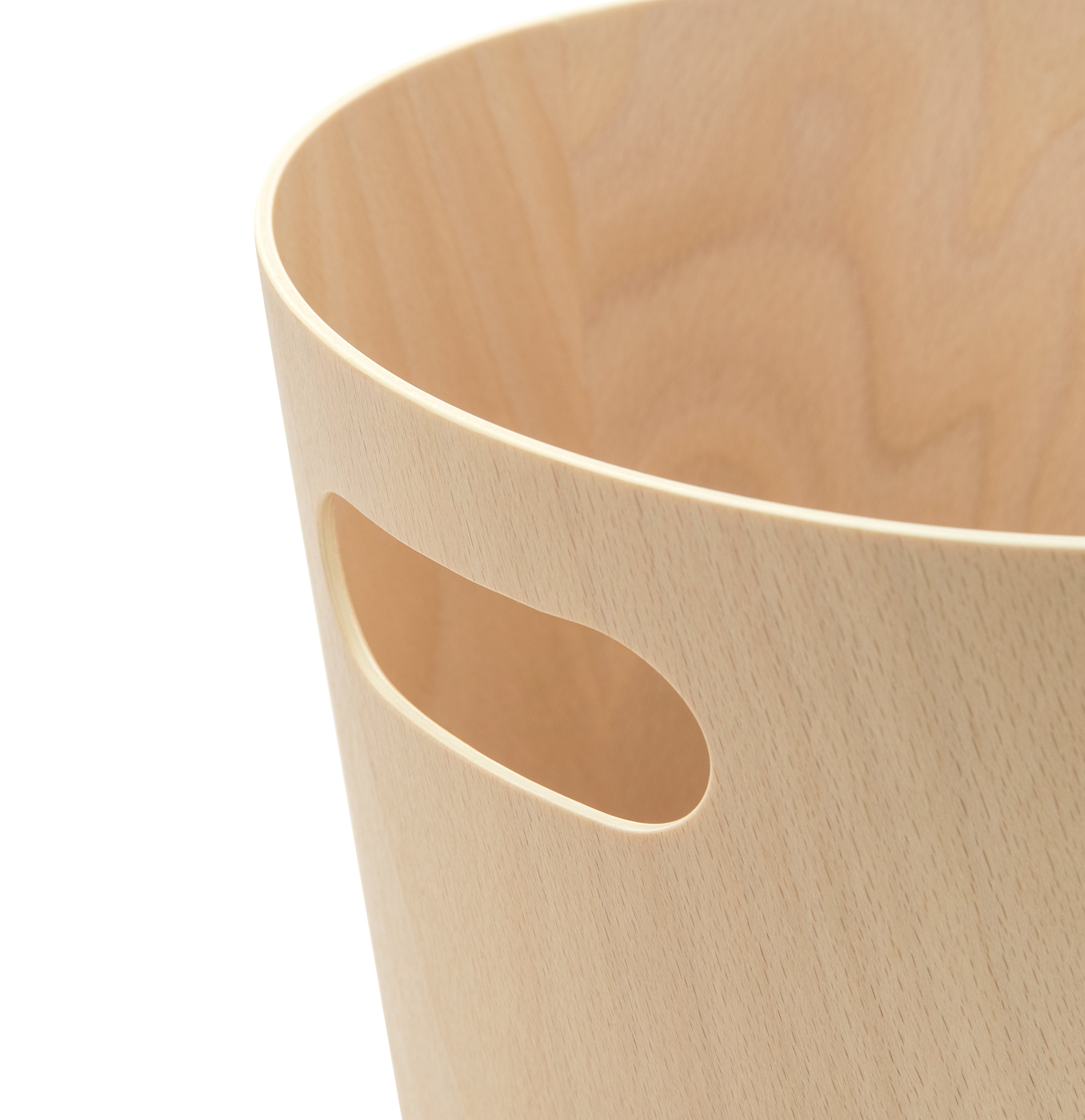 UMBRA Woodrow Trash Can - Natural