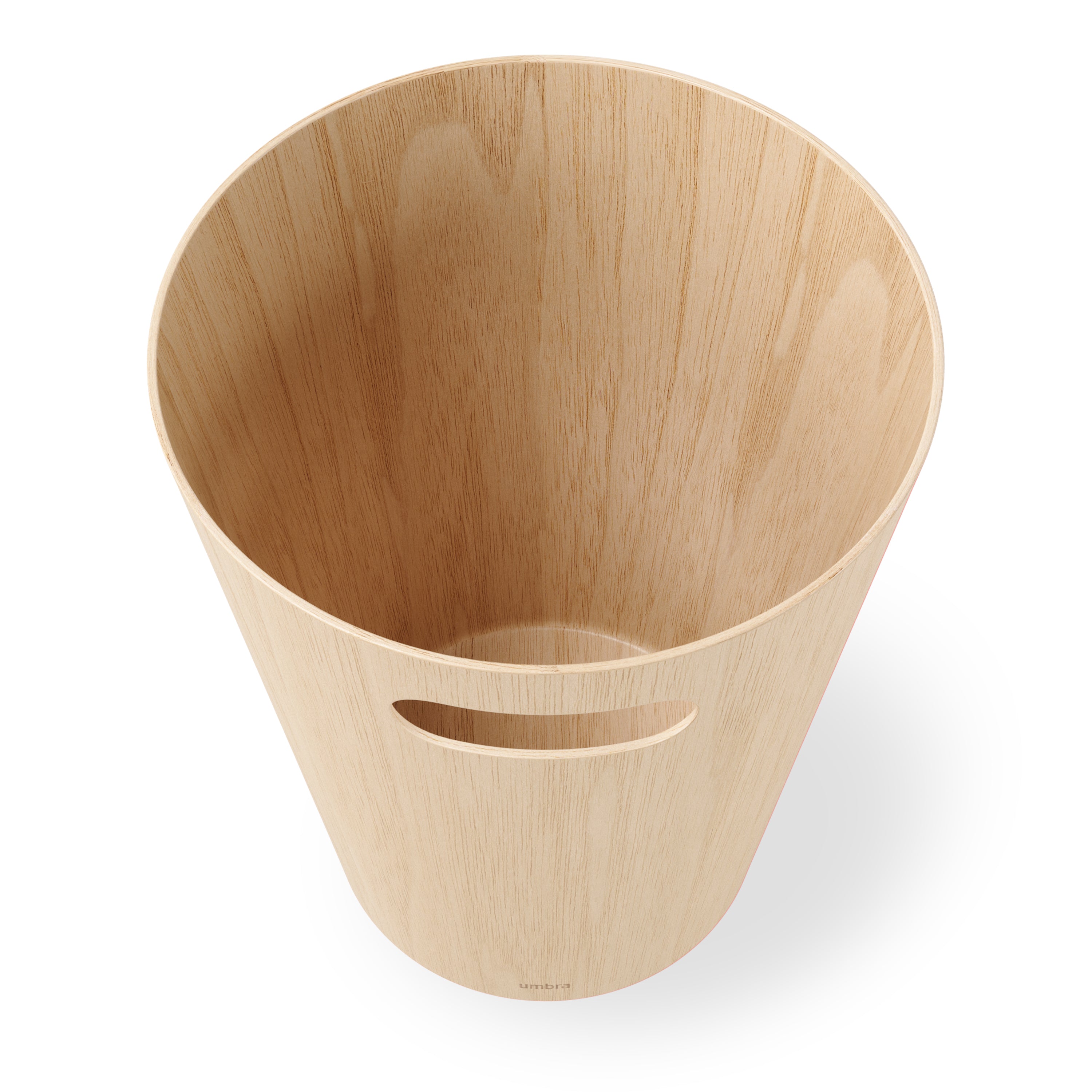 UMBRA Woodrow Trash Can - Natural