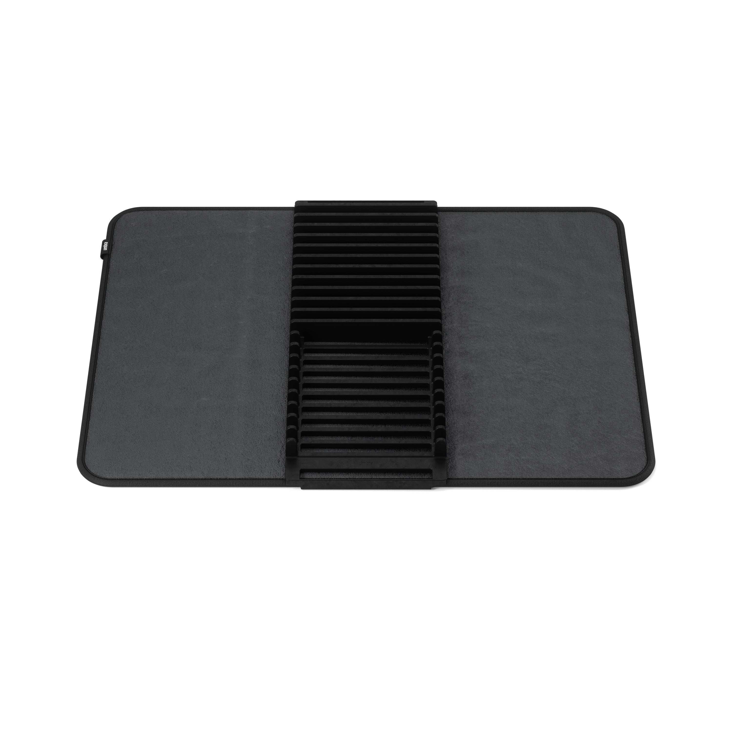  Udry Drying Rack & Drying Mat - Black Dish Rack UMBRA