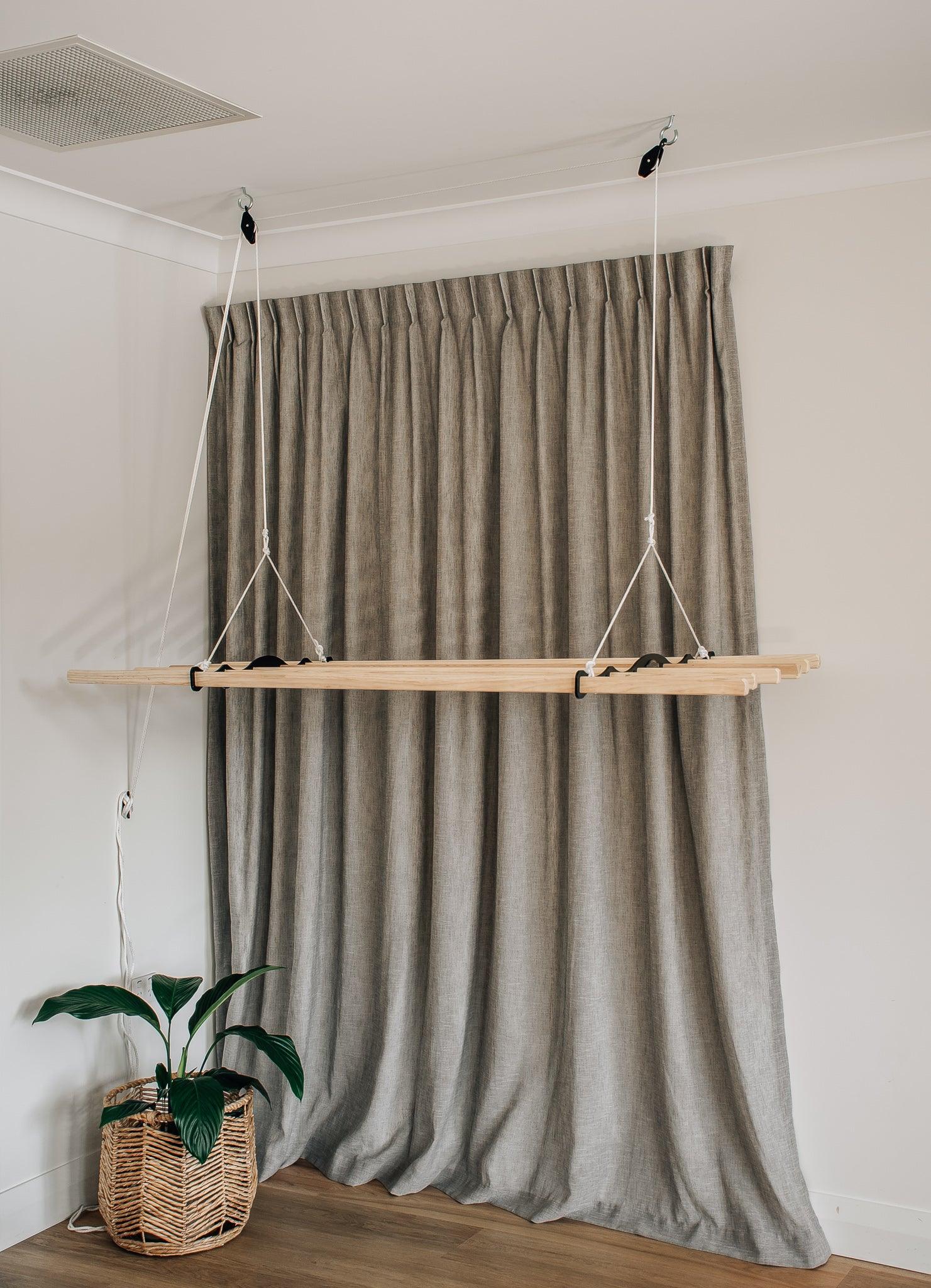 SwiftDry Lifestyle Contemporary 6 Rail Airer - Black (2 Sizes)