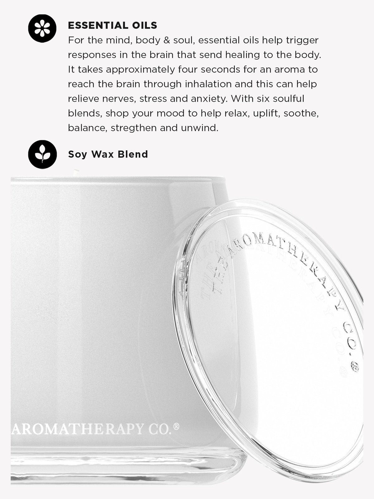 The Aromatherapy Co Therapy Candle Balance - Cinnamon & Vanilla Bean